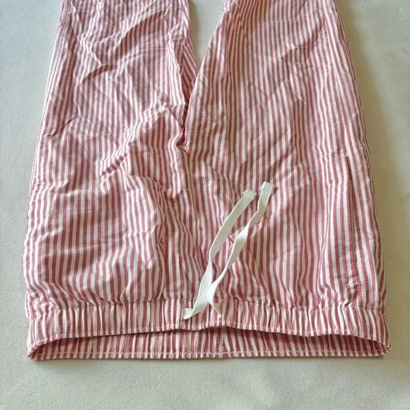 GAP Red/Pink Candy-Striped Pajama Pants, Size XS - Picture 3 of 6